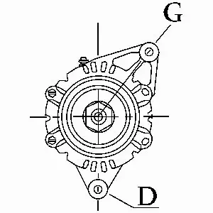 HC-CARGO ALTERNATOR 110496 