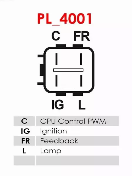 AS-PL ALTERNATOR A6023(P) 