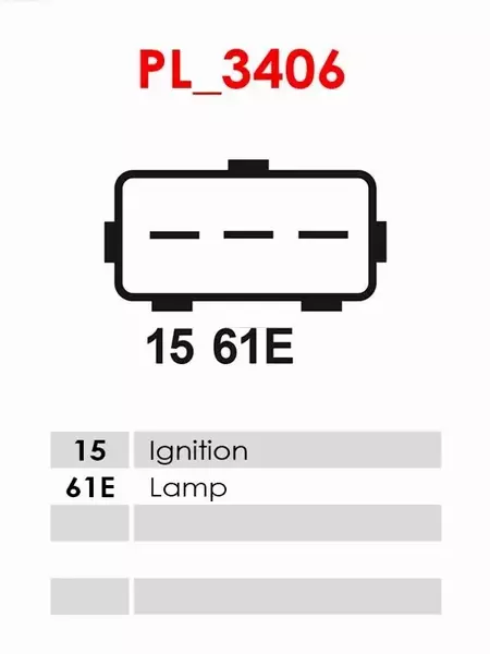 AS-PL ALTERNATOR A3072 