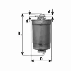 PZL FILTERS FILTR PALIWA PDS74 