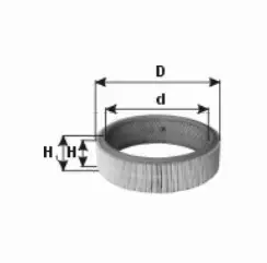 PZL FILTERS FILTR POWIETRZA WA20215 