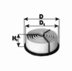 PZL FILTERS FILTR POWIETRZA WA23150 