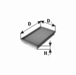 PZL FILTERS FILTR POWIETRZA WA50441 