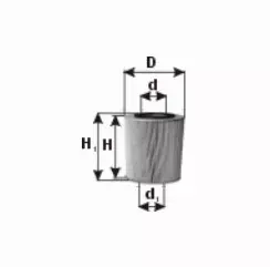 PZL FILTERS FILTR PALIWA WP1013X 