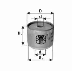 PZL FILTERS FILTR PALIWA WP403X 