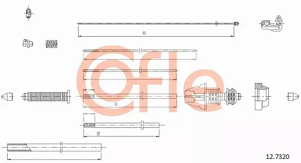 COFLE LINKA GAZU 12.7320 