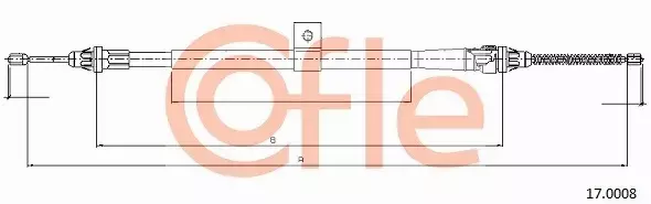 COFLE LINKA RĘCZNEGO 17.0008 