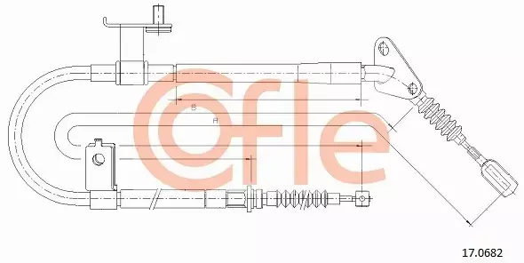 COFLE LINKA RĘCZNEGO 17.0682 