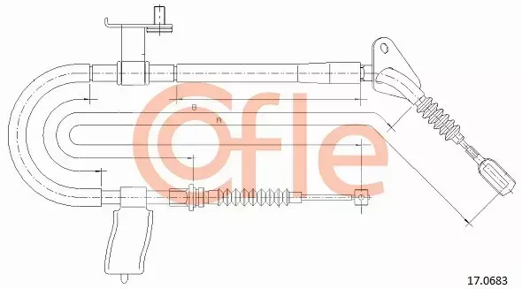 COFLE LINKA RĘCZNEGO 17.0683 
