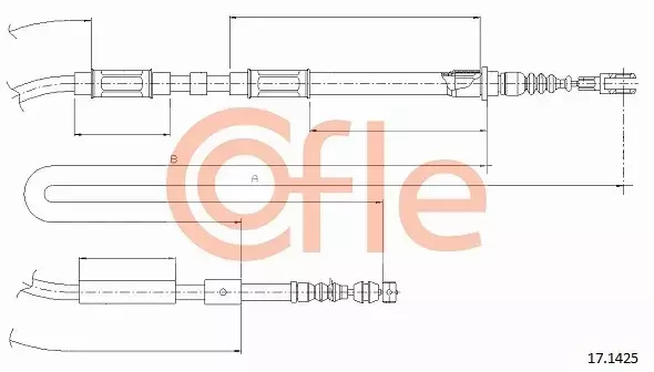 COFLE LINKA RĘCZNEGO 17.1425 