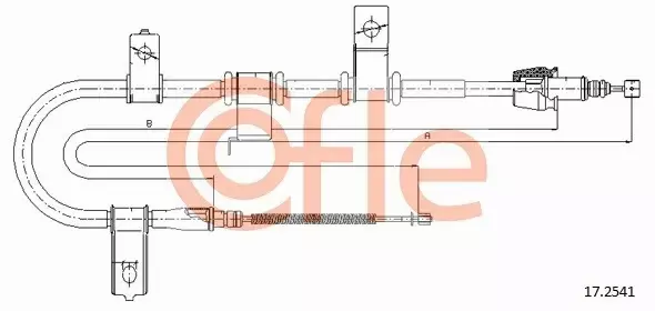 COFLE LINKA RĘCZNEGO 17.2541 