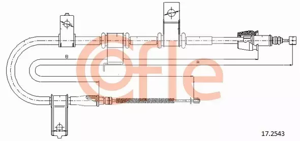 COFLE LINKA RĘCZNEGO 17.2543 