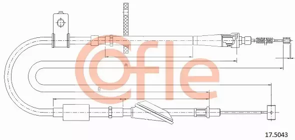 COFLE LINKA RĘCZNEGO 17.5043 