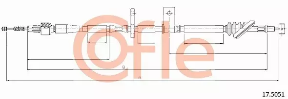 COFLE LINKA RĘCZNEGO 17.5051 
