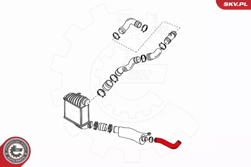 ESEN SKV PRZEWÓD TURBO 24SKV007 