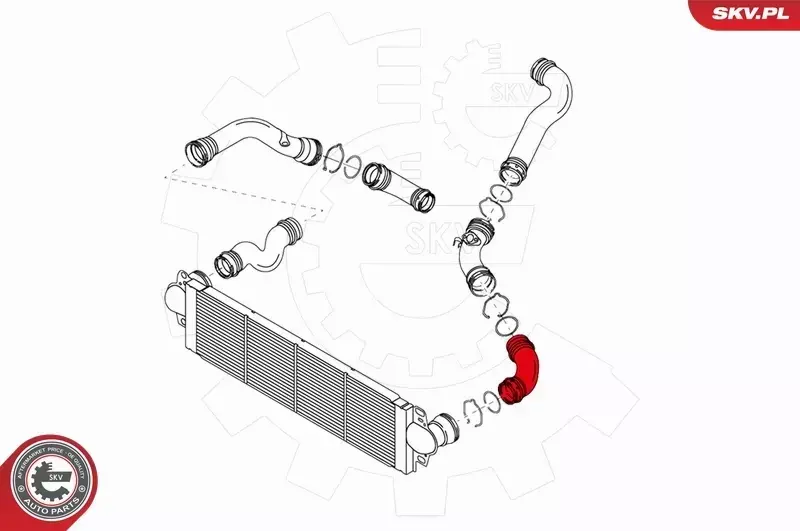 ESEN SKV PRZEWÓD TURBO 24SKV016 