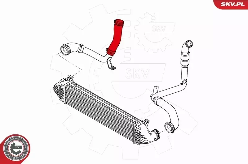 SKV PRZEWÓD TURBO FORD MONDEO IV MK4 2.2 TDCI 