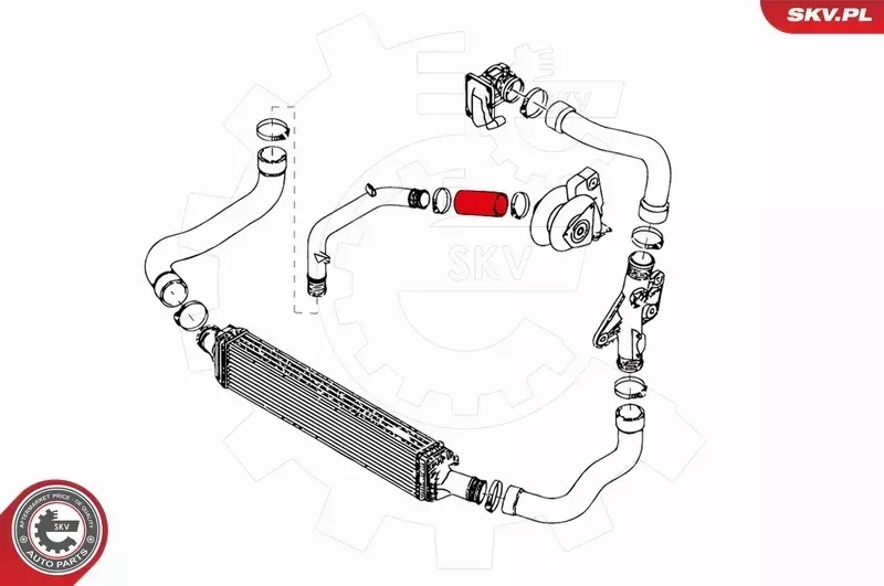 SKV PRZEWÓD TURBO 24SKV034 