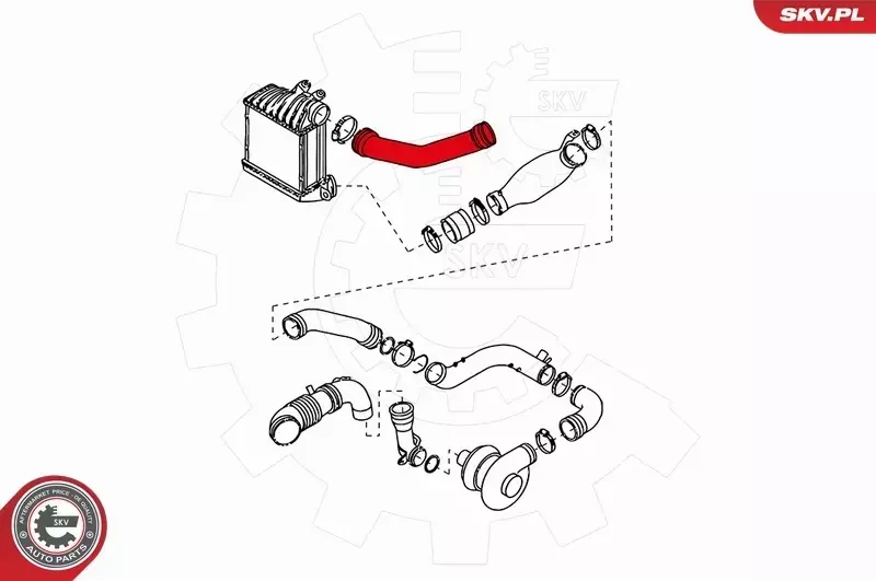 ESEN SKV PRZEWÓD TURBO 24SKV035 