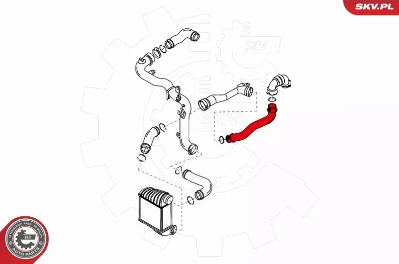 ESEN SKV PRZEWÓD TURBO 24SKV039 