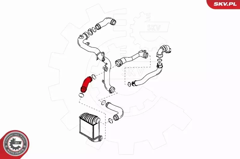 ESEN SKV PRZEWÓD TURBO 24SKV041 