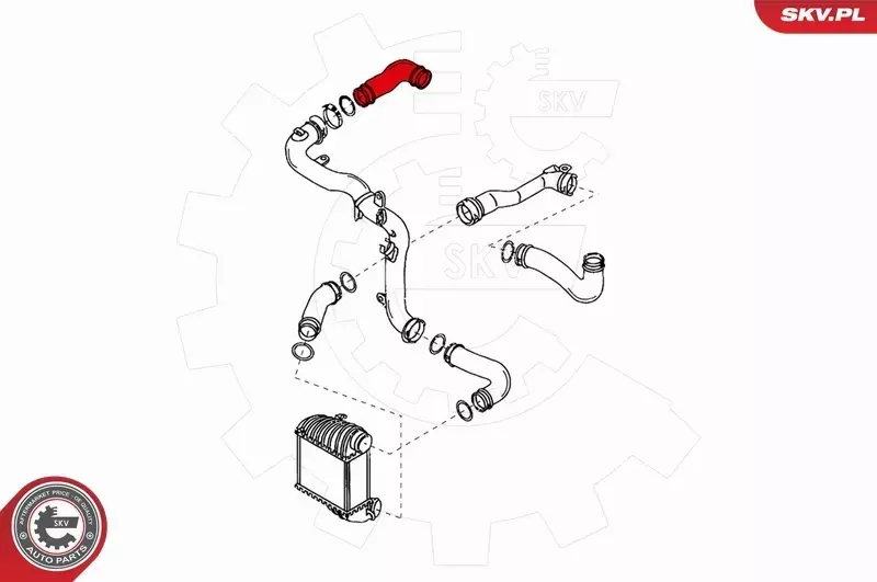 ESEN SKV PRZEWÓD TURBO 24SKV043 