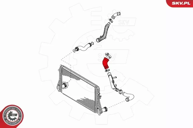 SKV PRZEWÓD TURBO 24SKV056 