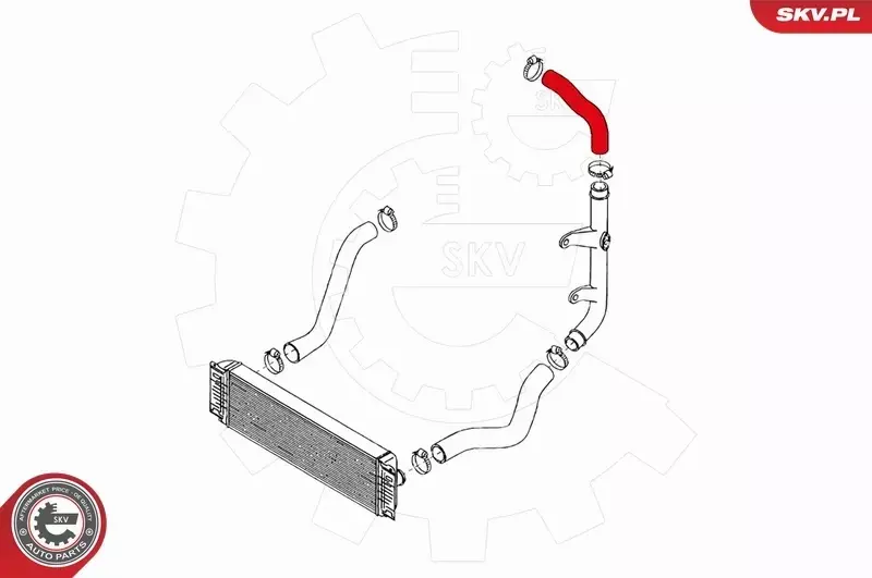 SKV PRZEWÓD TURBO 24SKV066 