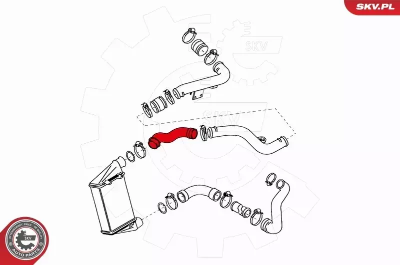 ESEN SKV PRZEWÓD TURBO 24SKV070 