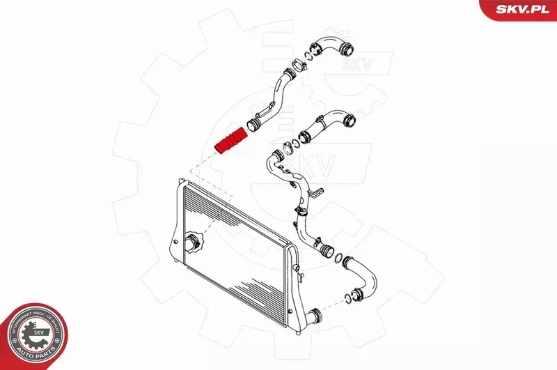 ESEN SKV PRZEWÓD TURBO 24SKV075 