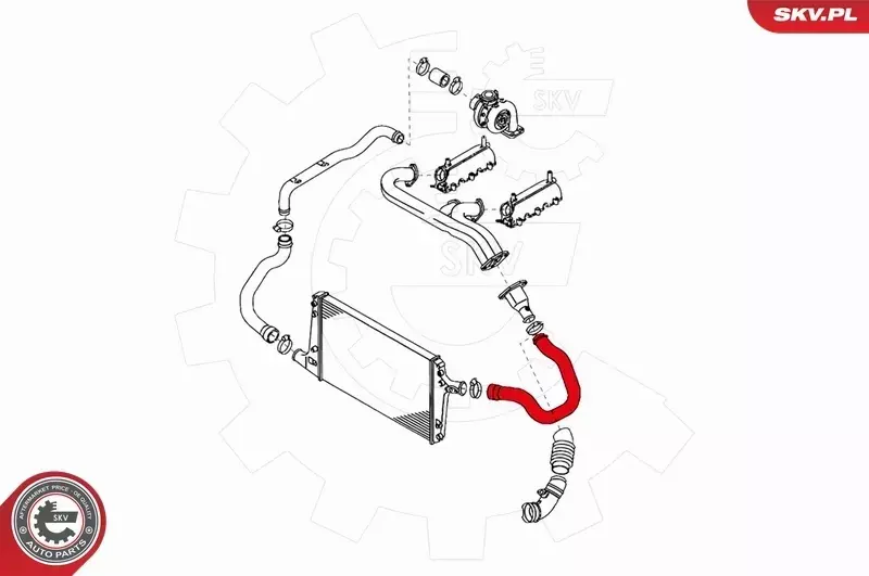 ESEN SKV PRZEWÓD TURBO 24SKV080 