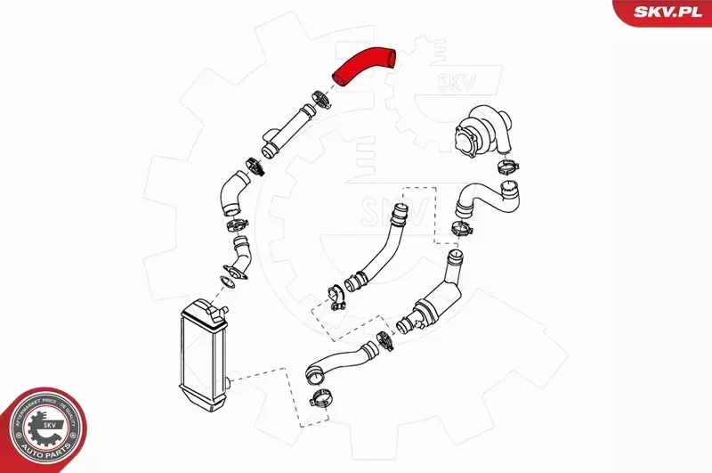 SKV PRZEWÓD TURBO 24SKV090 
