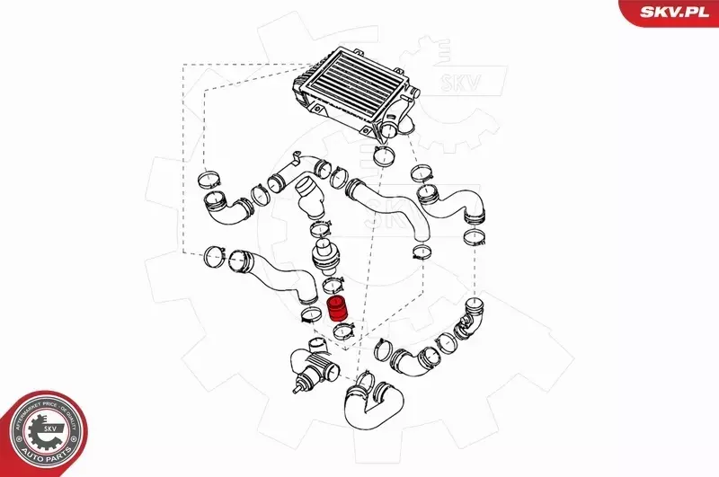 SKV PRZEWÓD TURBO 24SKV092 