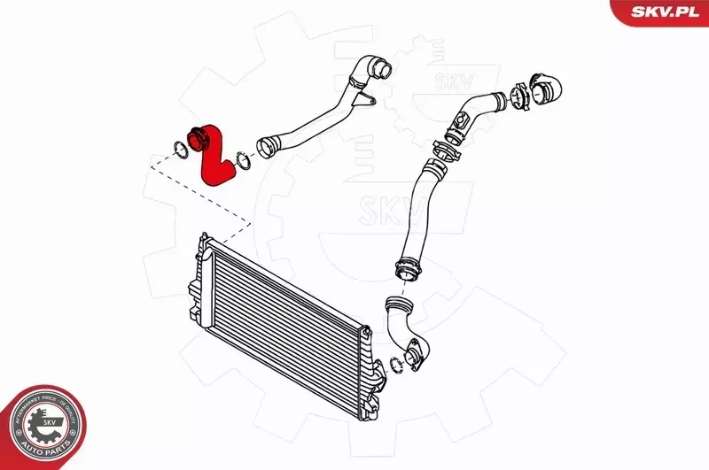 SKV PRZEWÓD TURBO AUDI A3 8L SEAT LEON I 1.9 TDI 