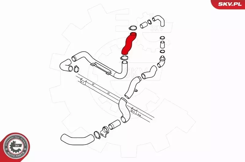 SKV PRZEWÓD TURBO FORD MONDEO III MK3 2.0 TDCI 