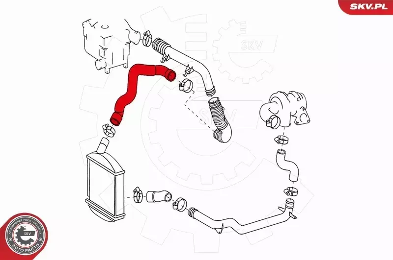 SKV PRZEWÓD TURBO 24SKV163 