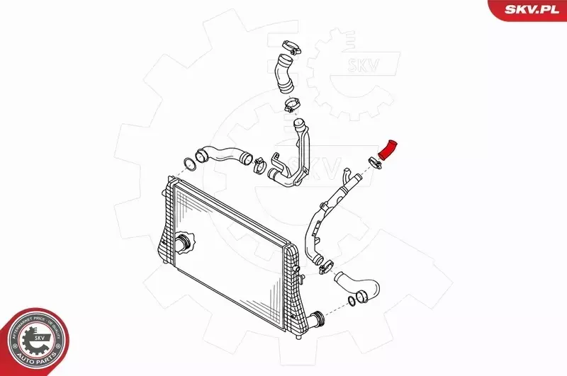 ESEN SKV PRZEWÓD TURBO 24SKV175 