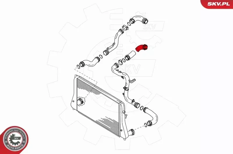 SKV PRZEWÓD TURBO 24SKV176 
