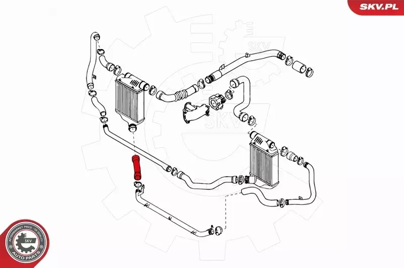 SKV PRZEWÓD TURBO 24SKV182 