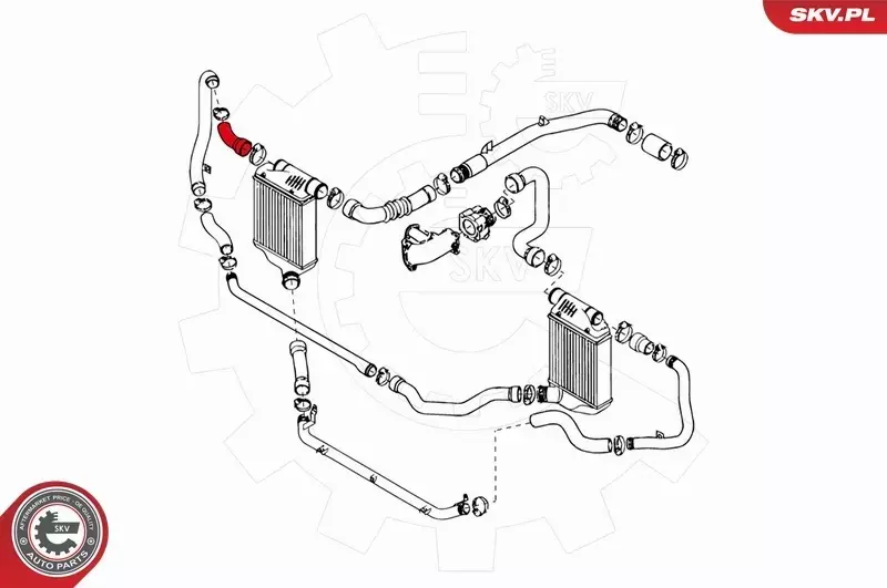 SKV PRZEWÓD TURBO 24SKV183 