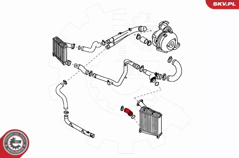 ESEN SKV PRZEWÓD TURBO 24SKV197 