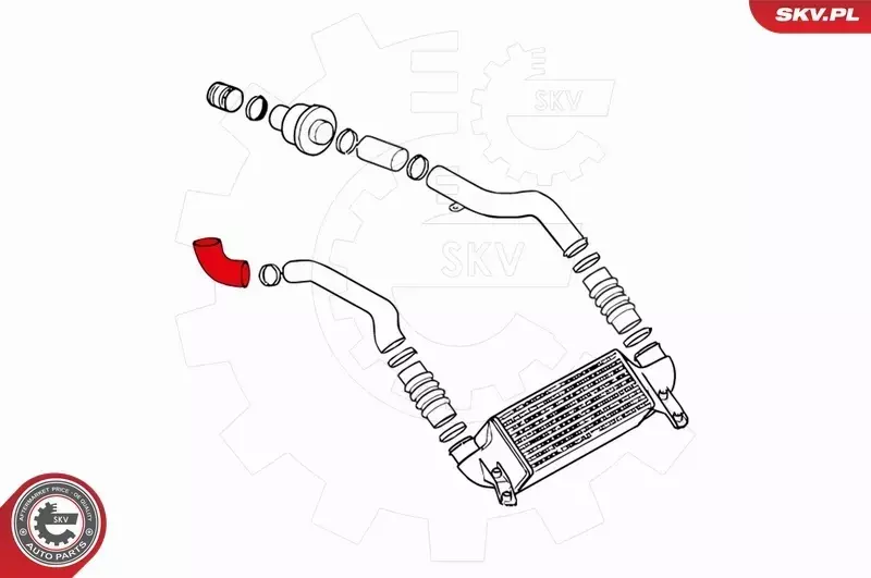 SKV PRZEWÓD CHŁODNICY 24SKV218 