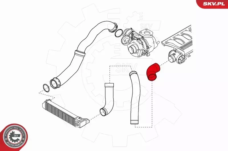 ESEN SKV PRZEWÓD TURBO 24SKV219 