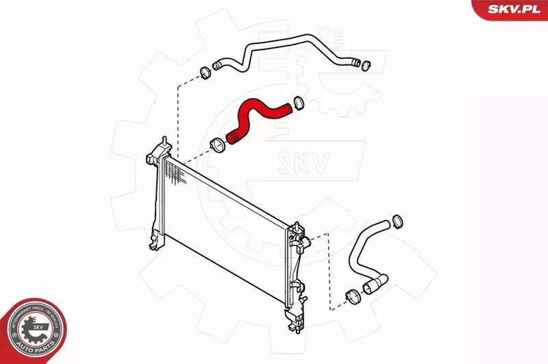 SKV PRZEWÓD CHŁODNICY 24SKV227 