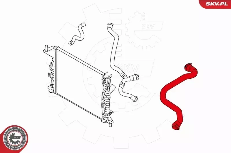 ESEN SKV PRZEWÓD CHŁODNICY 24SKV230 