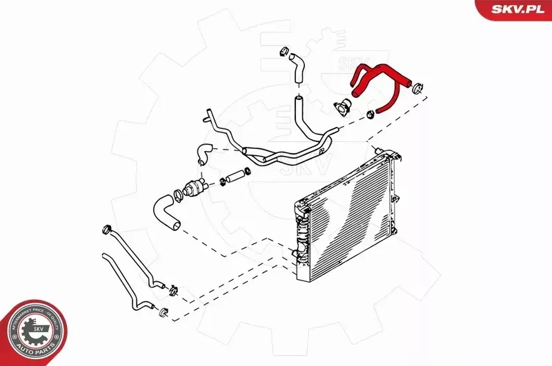 SKV PRZEWÓD CHŁODZENIA 24SKV288 