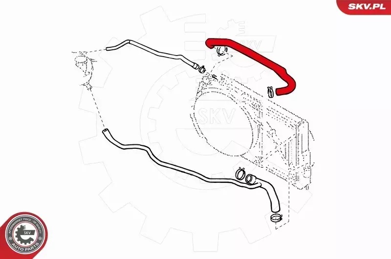 ESEN SKV PRZEWÓD CHŁODZENIA 24SKV318 