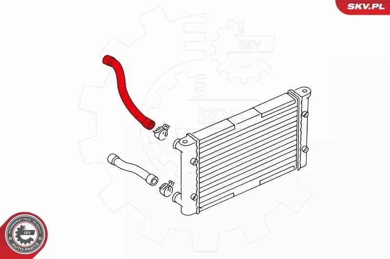 ESEN SKV PRZEWÓD CHŁODNICY 24SKV361 