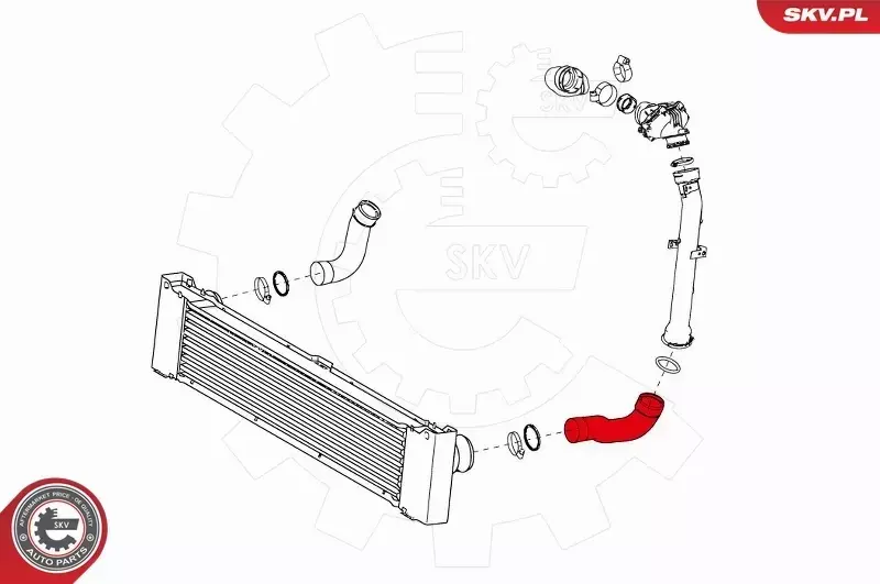 SKV PRZEWÓD TURBO 24SKV602 