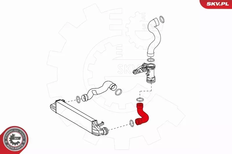 ESEN SKV PRZEWÓD TURBO 24SKV619 